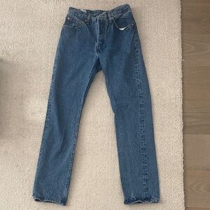 Levi’s 501 Original Blue Women's Jeans 26W 32L